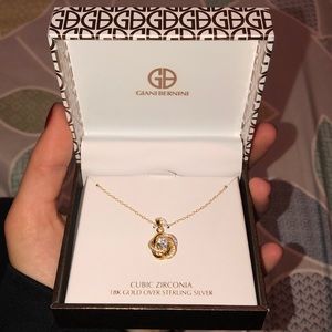 Giani Bernini Love Knot Pendant Necklace